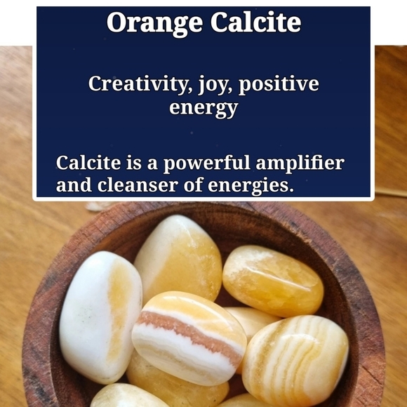 Learn About Orange / Peach Calcite 💛🧡 - Picture 1 of 9